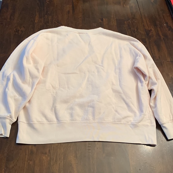 Moda Int’l vintage light pink crewneck sweatshirt, size small - Picture 3 of 4